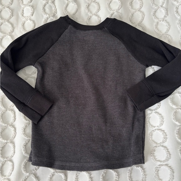 Garanimals Black Dinosaur Splash Long Sleeve Tee - Picture 4 of 4